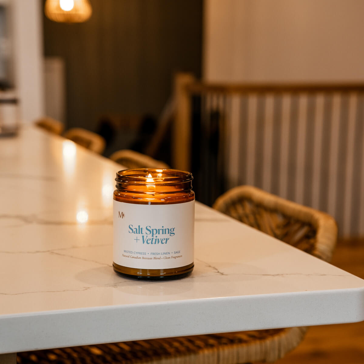 Organic Vetiver+ Candle