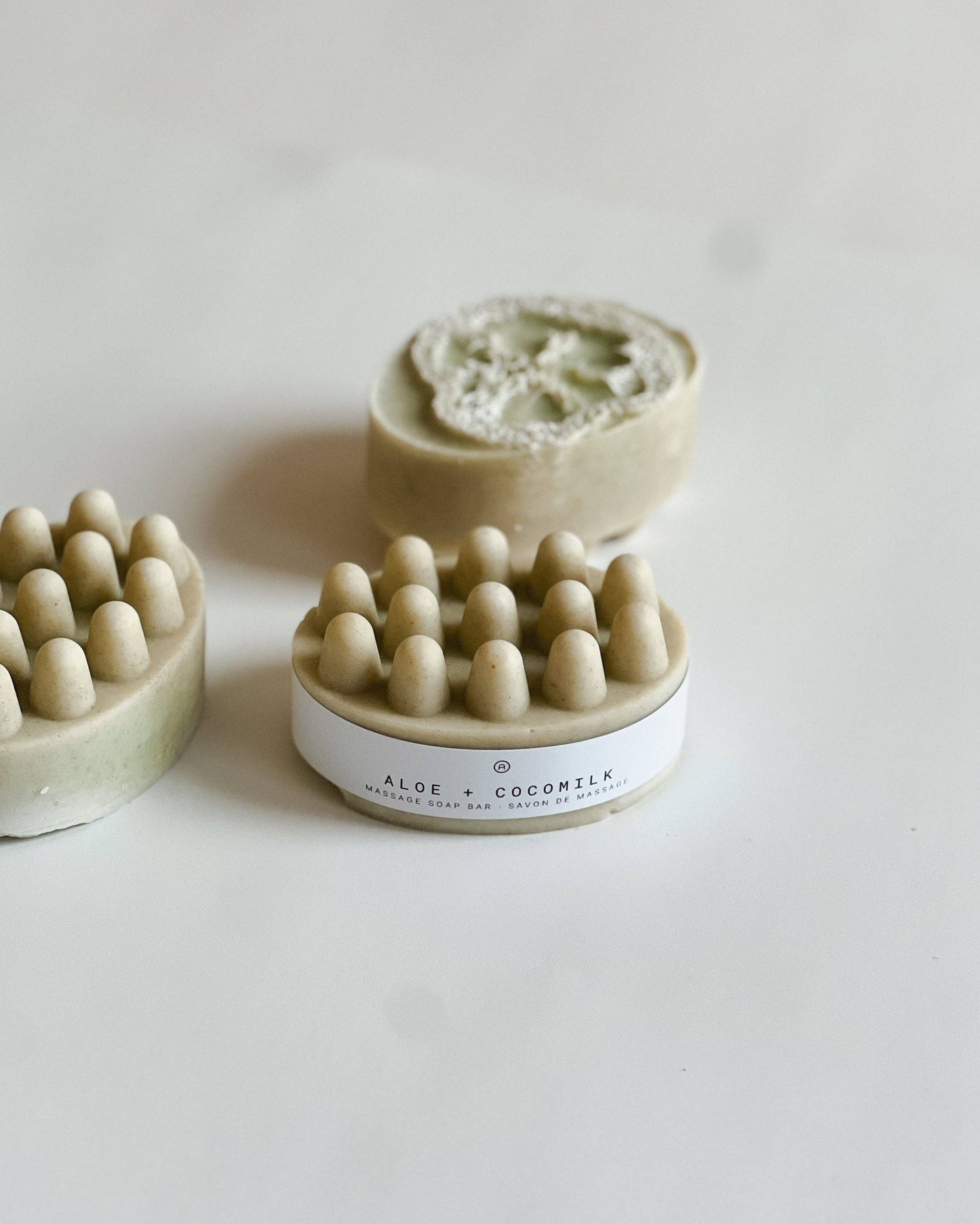 Aloe + Cocomilk Massage Soap Bar