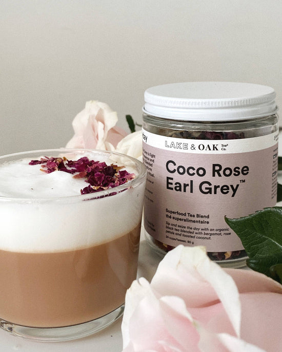 Coco Rose Earl Grey Superfood Tea Blend