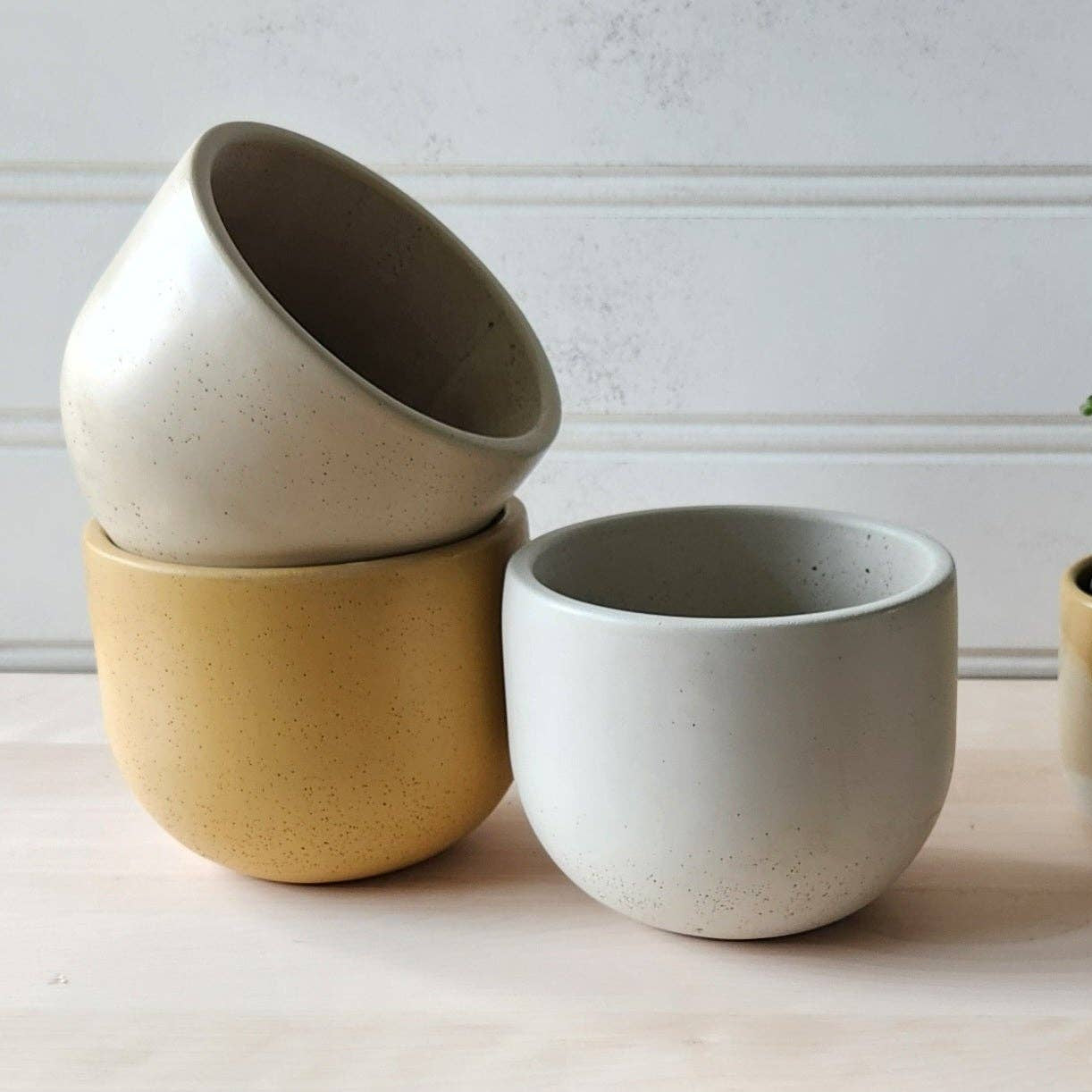 Tulip Concrete Handmade Plant Pot