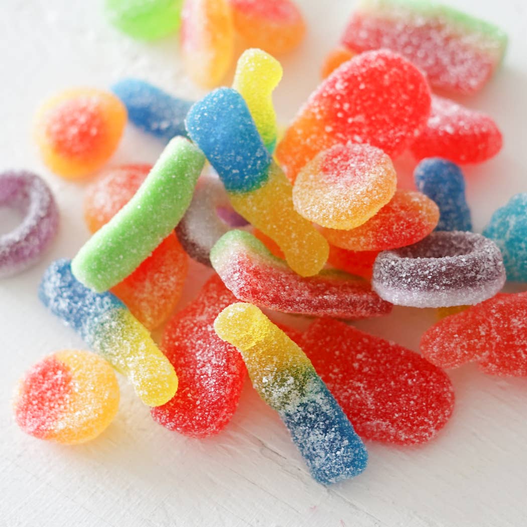 Sour Cocktail Gummy Candies