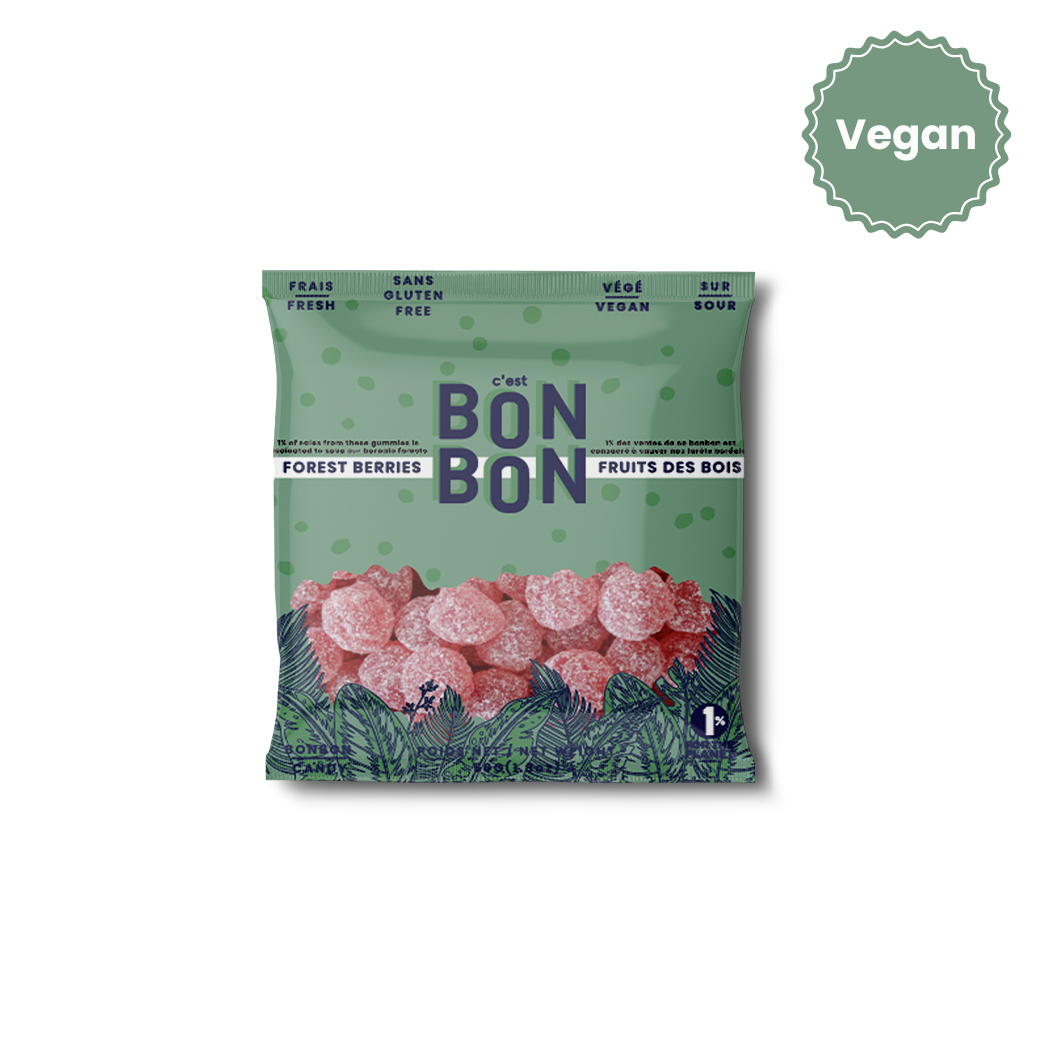 Vegan Forest Berries Gummy Candies (Mini)