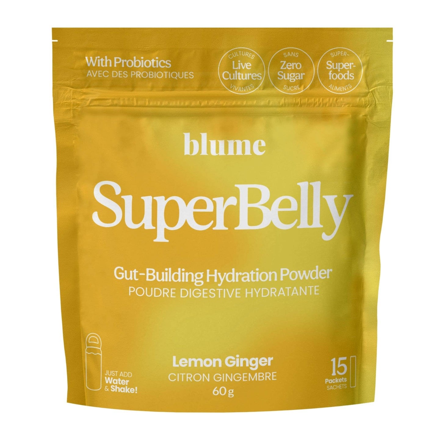 SuperBelly Hydration & Gut Mix - Lemon Ginger