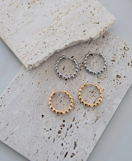 Charlotte Gold Hoop Earrings