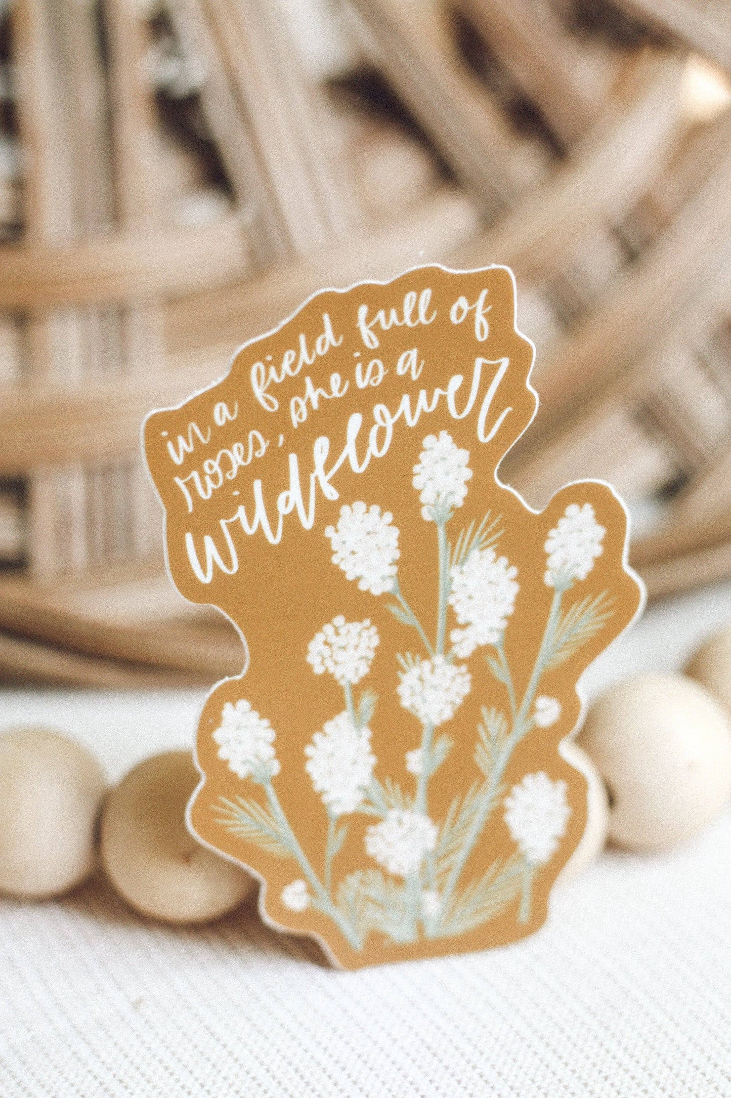 “She is a Wildflower" Sticker