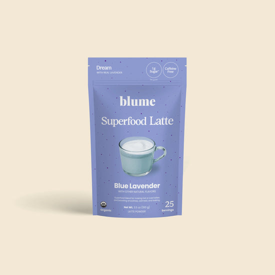 Blue Lavender Superfood Latte Powder
