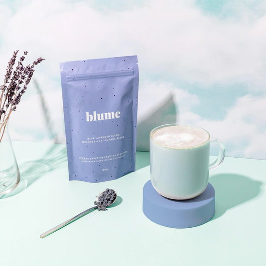 Load image into Gallery viewer, Blue Lavender Superfood Latte Powder
