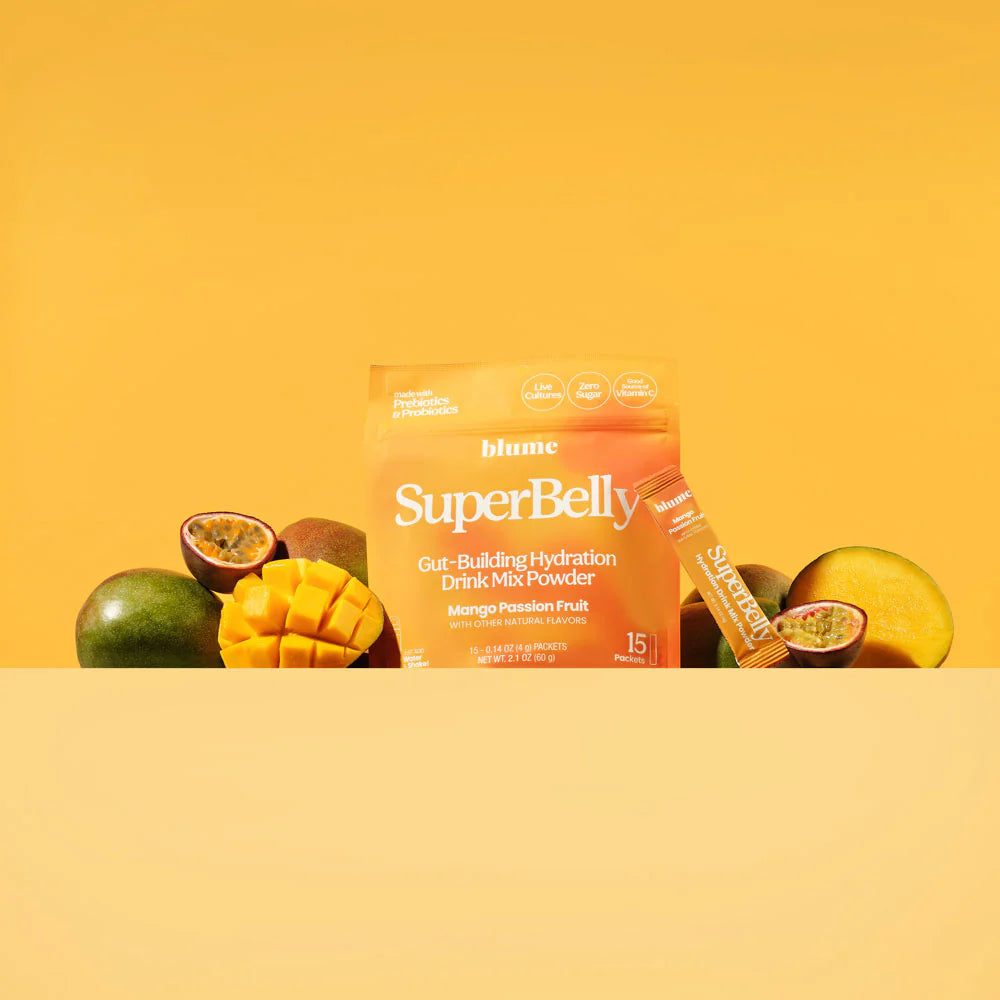 SuperBelly Hydration & Gut Mix - Mango Passion Fruit