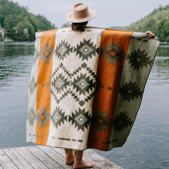 Southwest Alpaca Throw Blanket