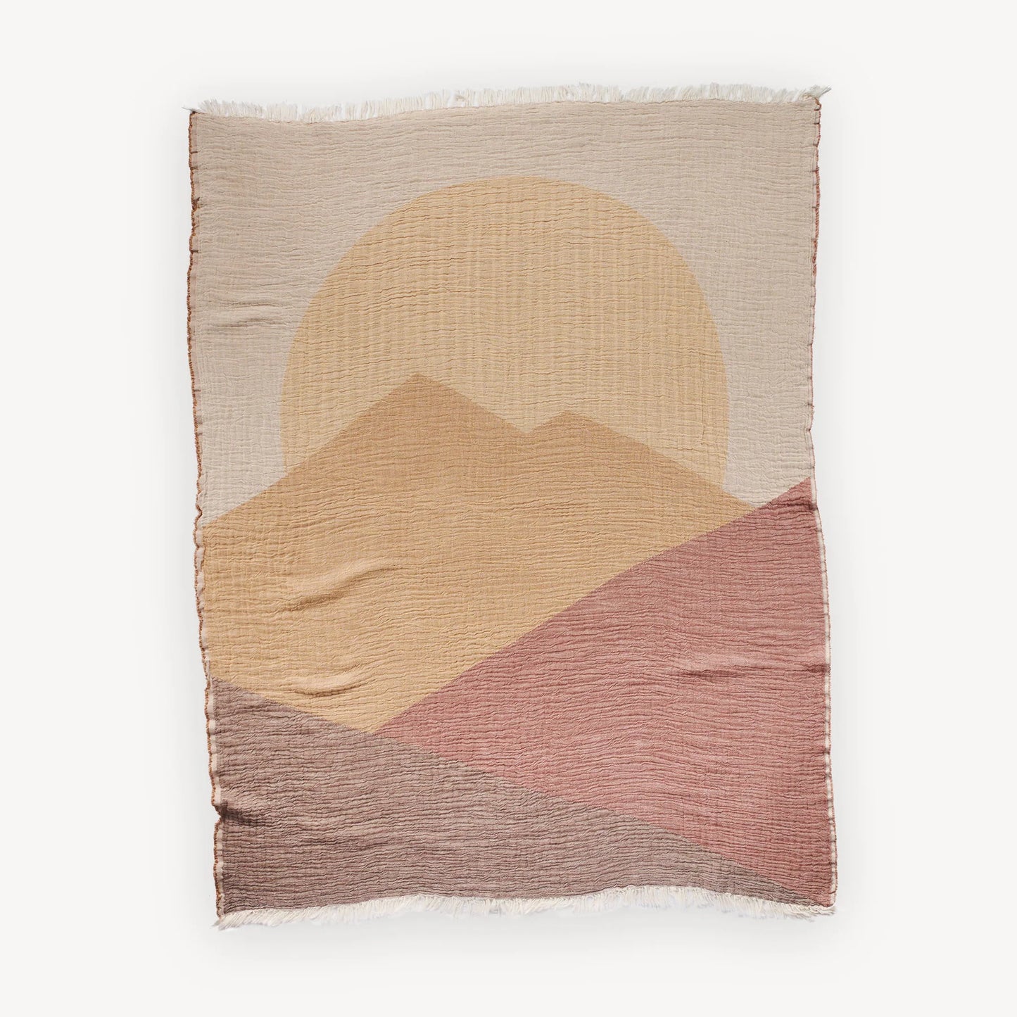 Sunset Throw Blanket | Turkish Cotton