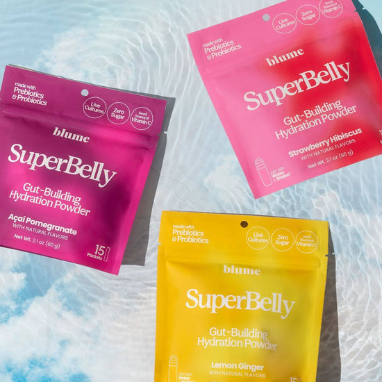 SuperBelly Hydration & Gut Mix - Strawberry Hibiscus