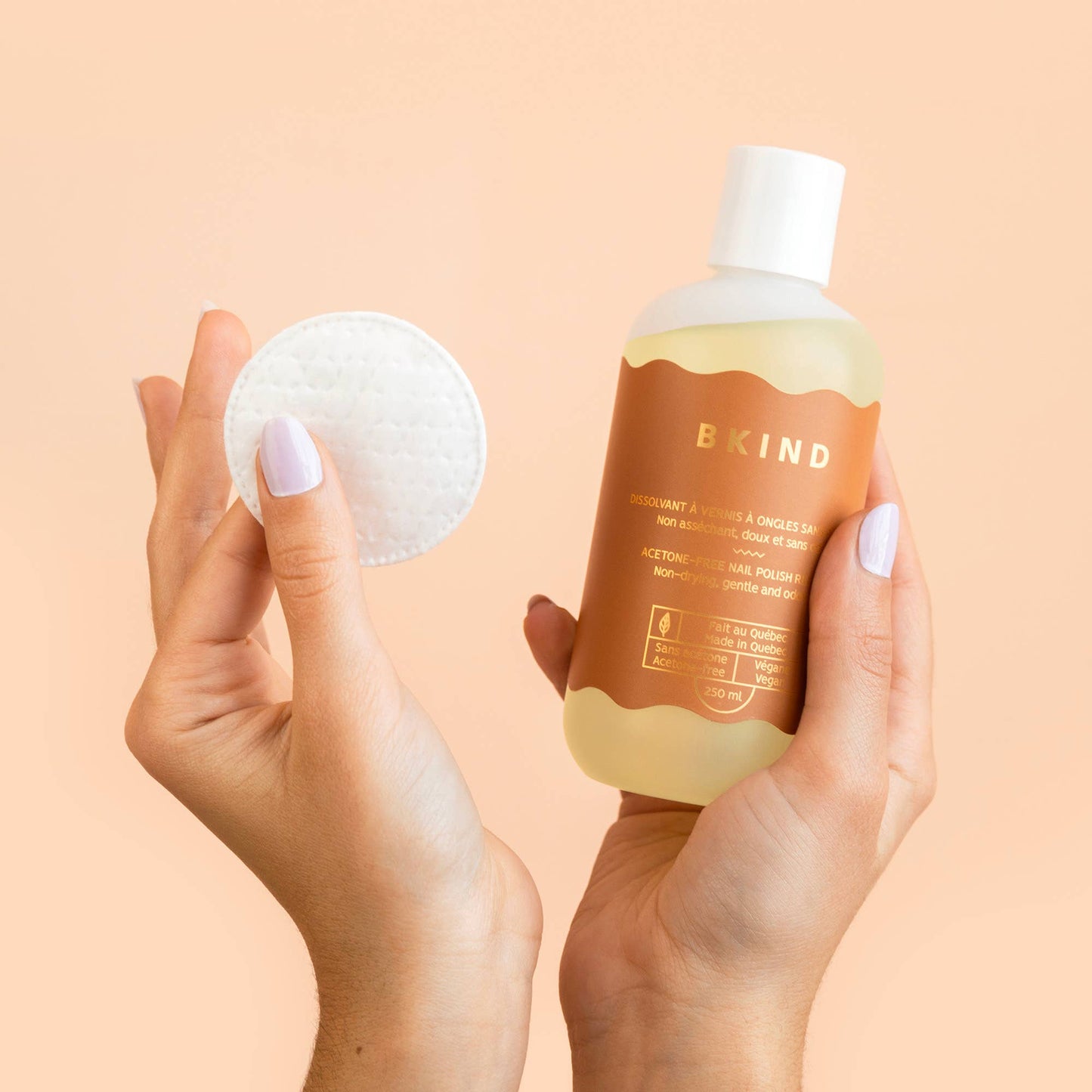 Acetone-free Nail Polish Remover - Nail Care and PolishBKIND840097000695Misiyo Candle Co