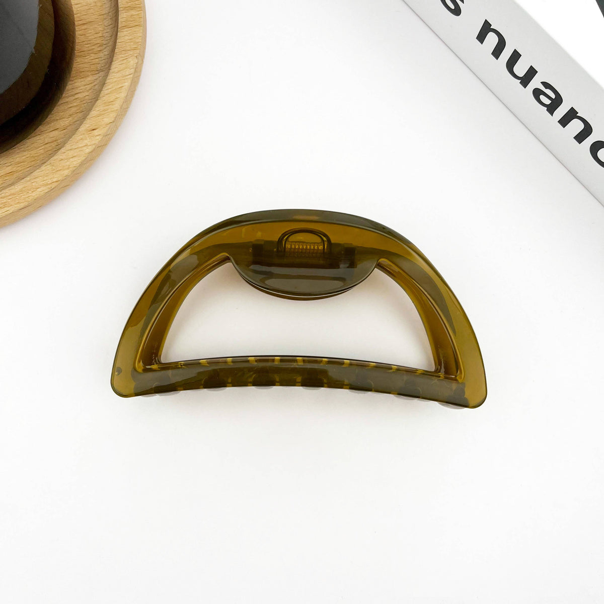 Arched Hair Claw Clip - Hair AccessoriesMisiyo Slow LivingQZ29990YZ-Translucent-GreenMisiyo Candle Co