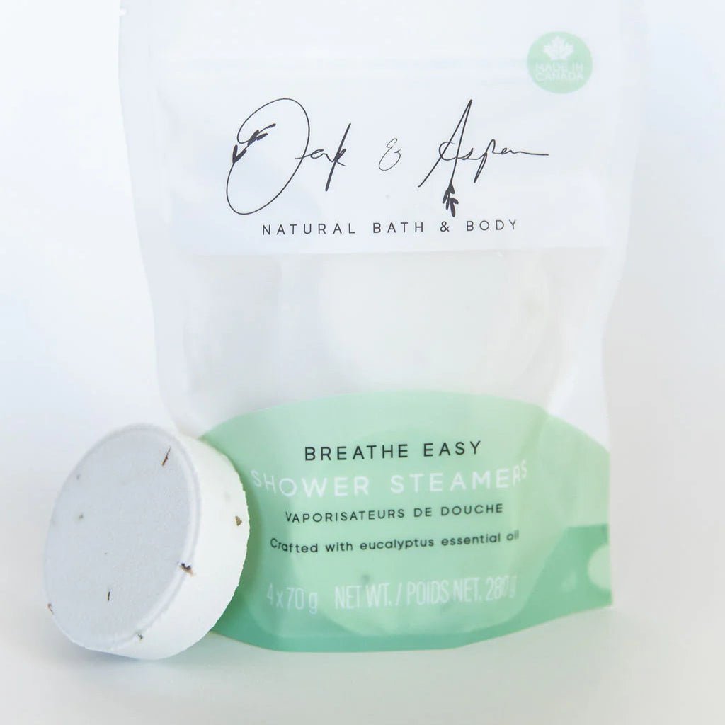 Aromatherapy Shower Steamers 4 pack | made with essential oils - Shower SteamersOak & Aspen SoaperyMisiyo Candle Co