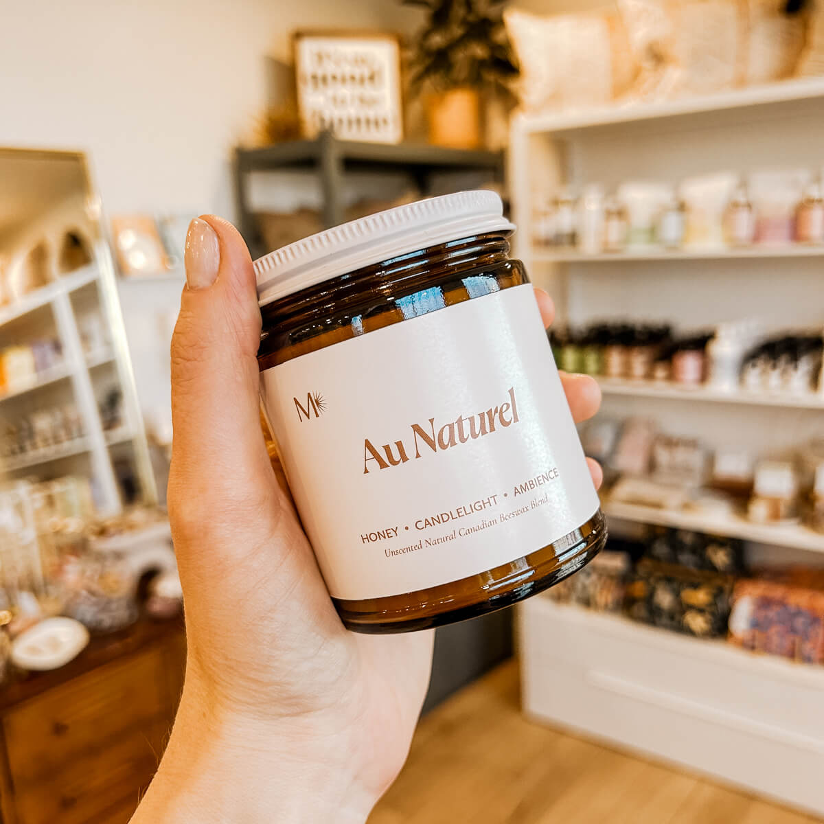 Au Naturel Candle | unscented