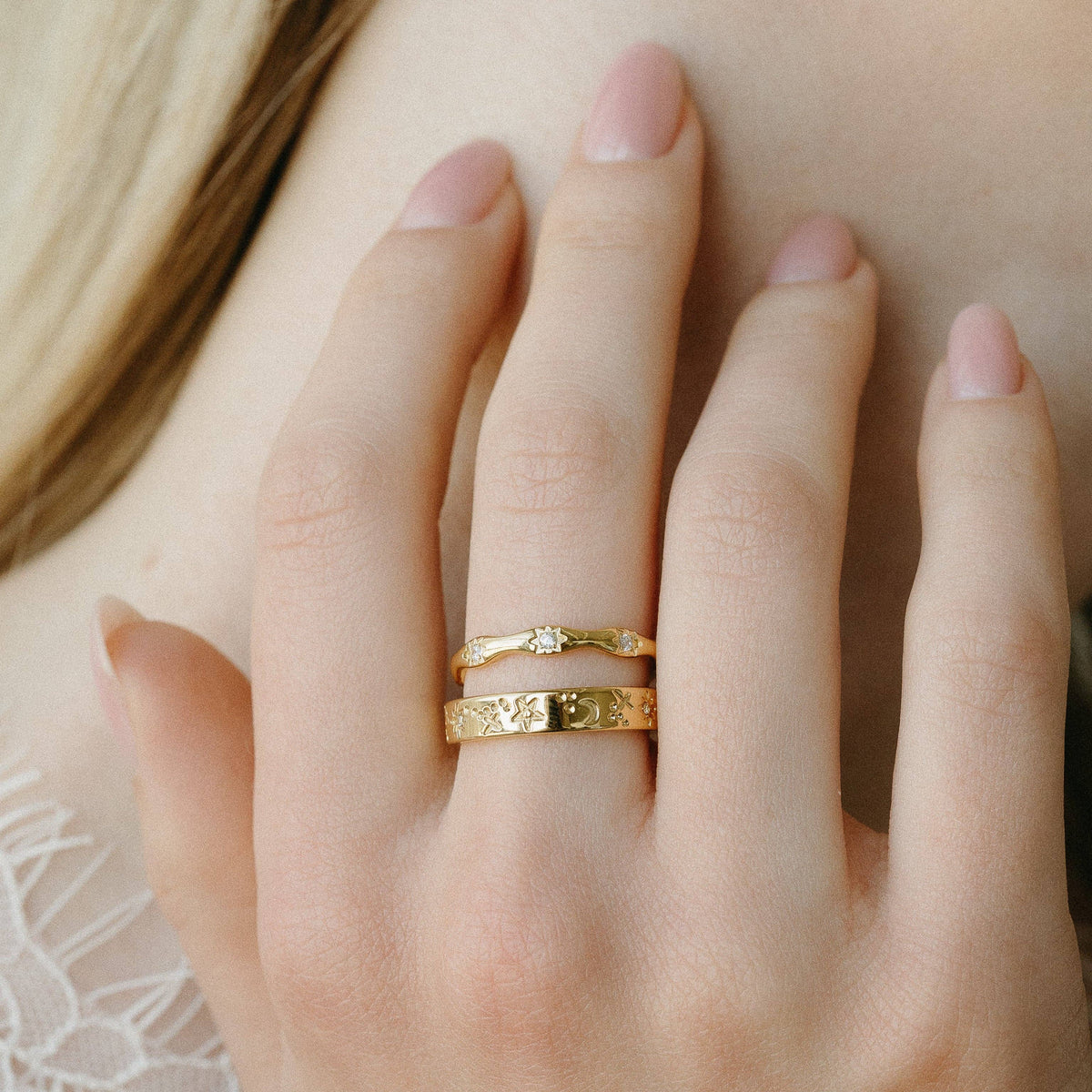 Aurora Gold Ring - RingsPETITE GOLDMisiyo Candle Co