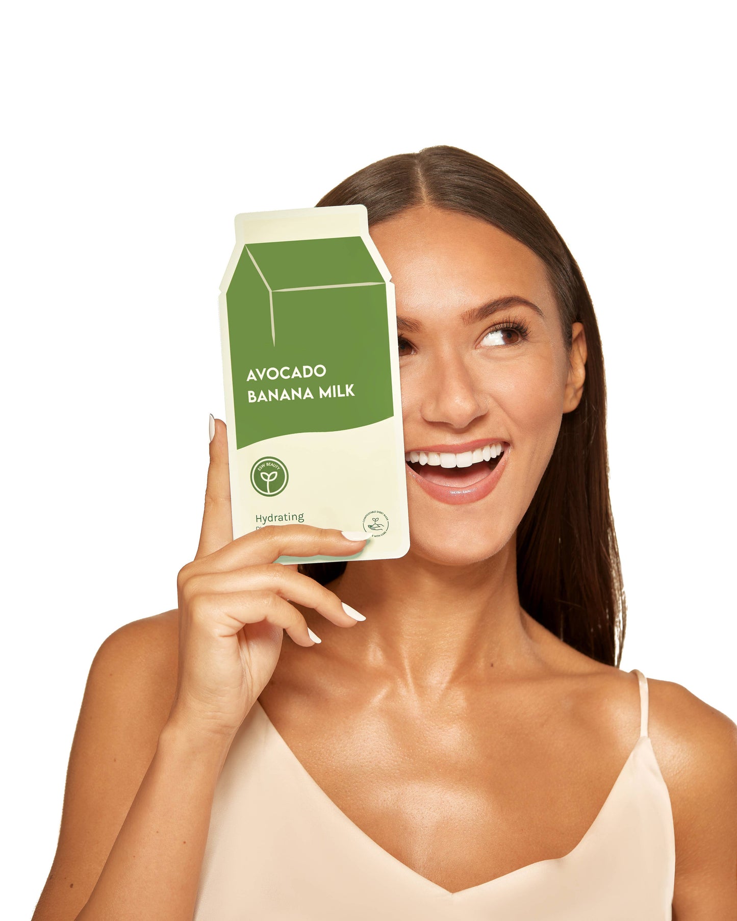Avocado Banana Milk Hydrating Plant-Based Milk Sheet Mask - Face MasksESW BeautyE0058Misiyo Candle Co