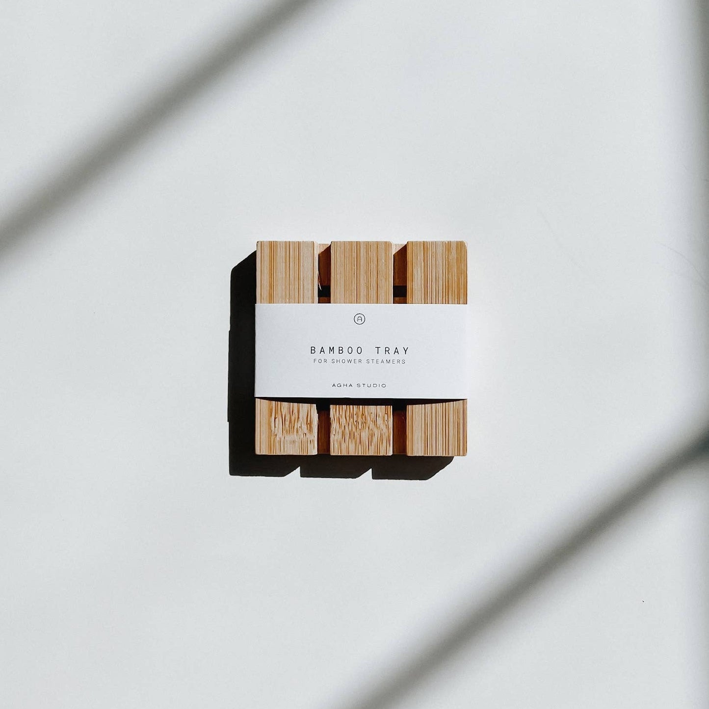 Bamboo Shower Steamer Tray | clean & enhancing - Soap DishAgha StudioMisiyo Candle Co