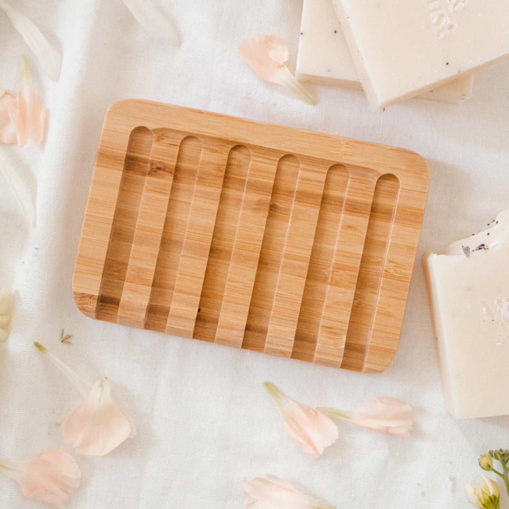 Bamboo Soap Dish - Soap DishMimi & AugustBamboo soap dishMisiyo Candle Co
