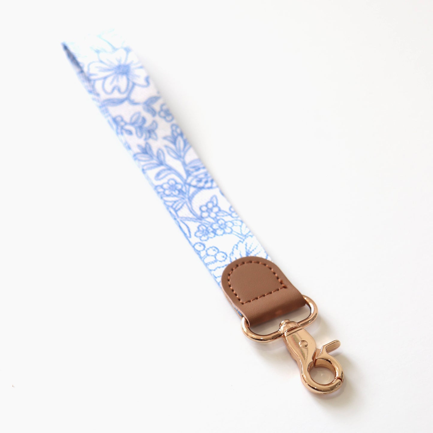 Blue Garden | Wristlet Lanyard - Wristlet LanyardLinden Paper Co.WL002Misiyo Candle Co