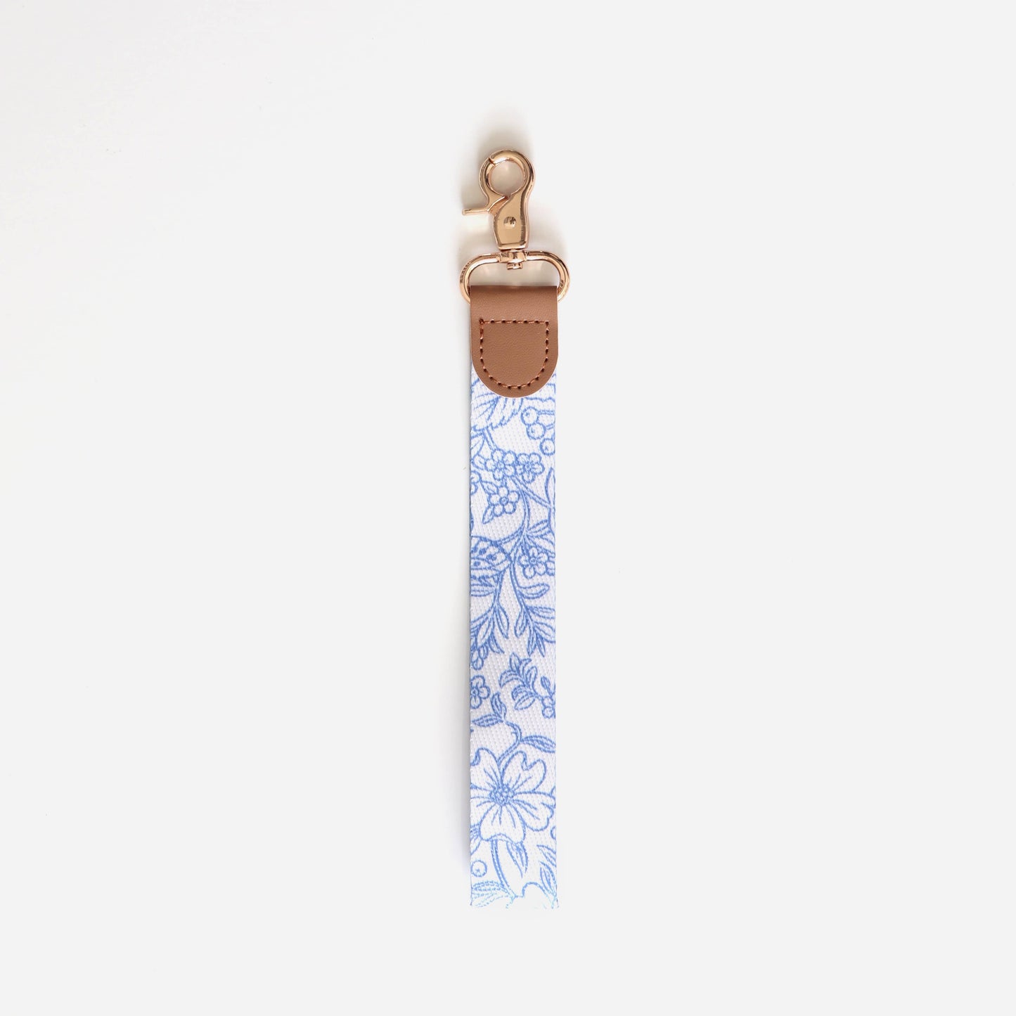 Blue Garden | Wristlet Lanyard - Wristlet LanyardLinden Paper Co.WL002Misiyo Candle Co