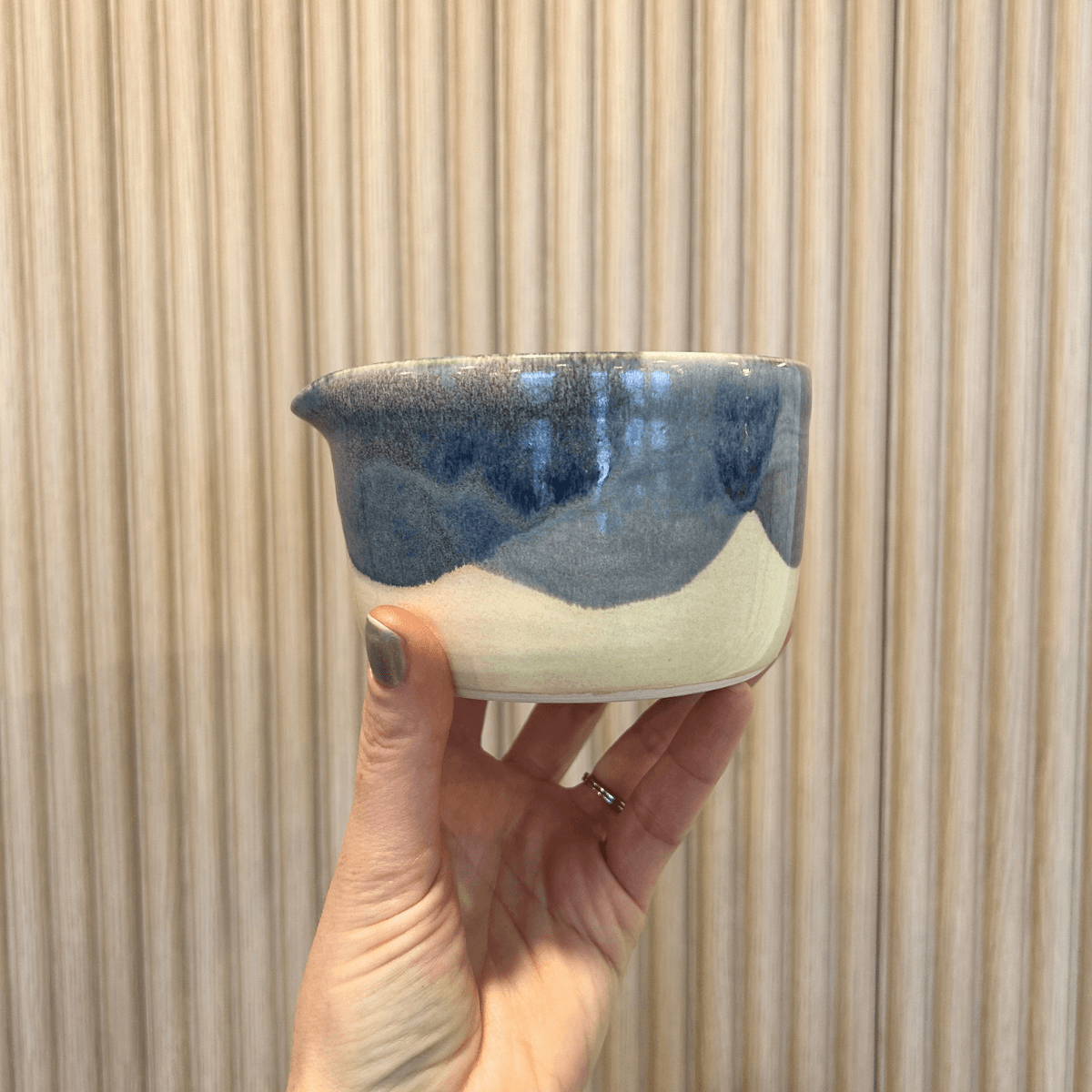 Blue Matcha Bowl | handcrafted ceramics - PotteryPebble CeramicsPC-MBWL-BLMisiyo Candle Co