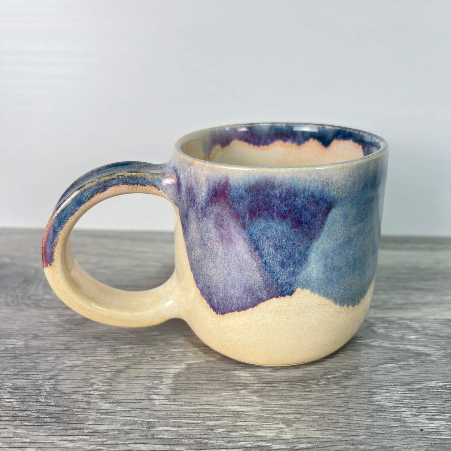 Blue Mug | handcrafted ceramics - PotteryPebble CeramicsMisiyo Candle Co