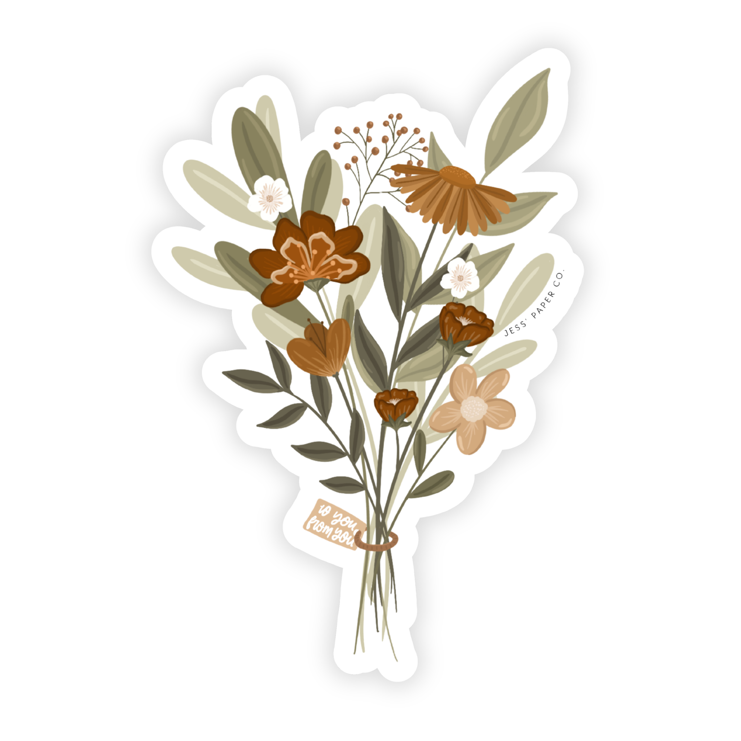 Flower Bouquet Sticker