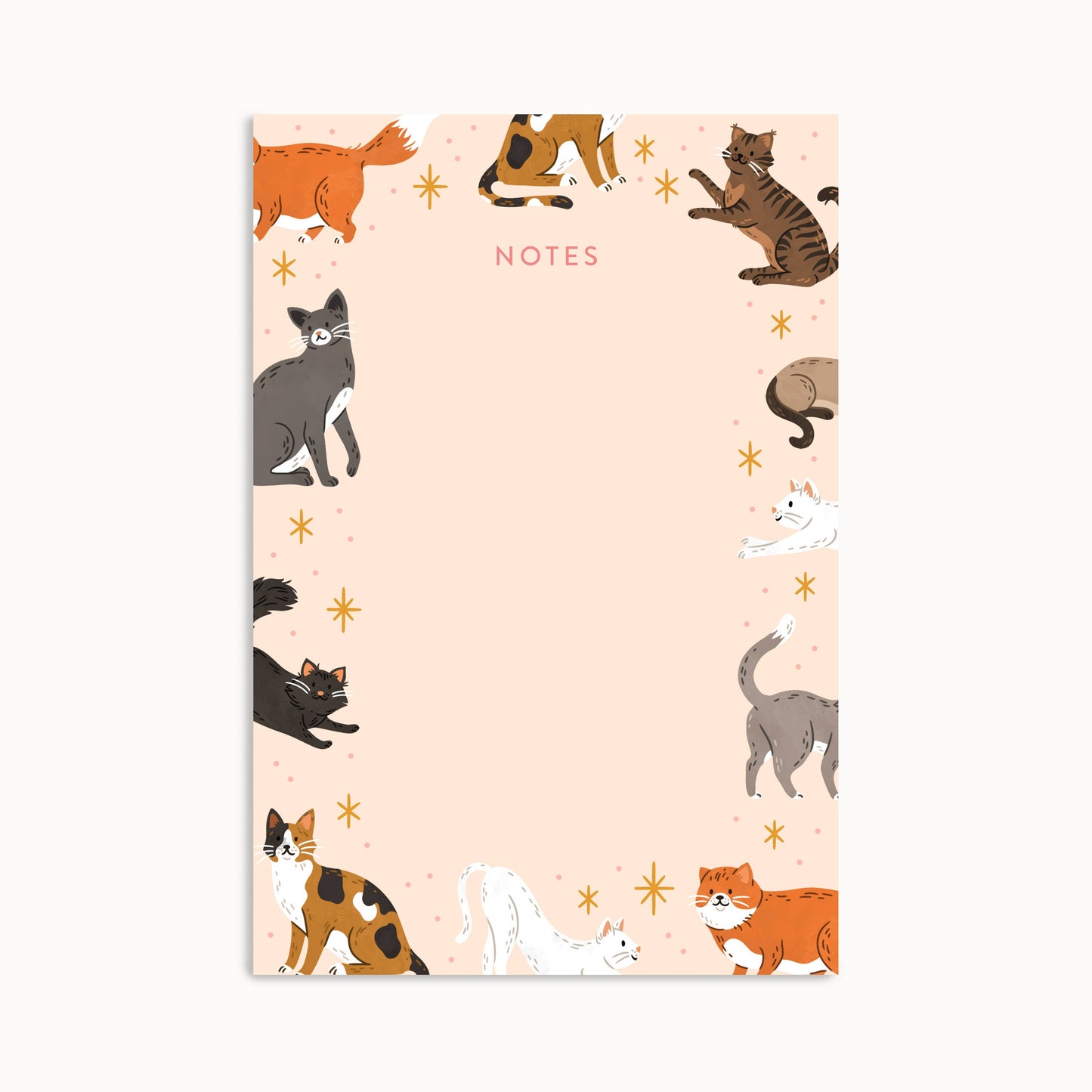 Cat Notes | Notepad - Notebooks & JournalsLinden Paper Co.NP015Misiyo Candle Co
