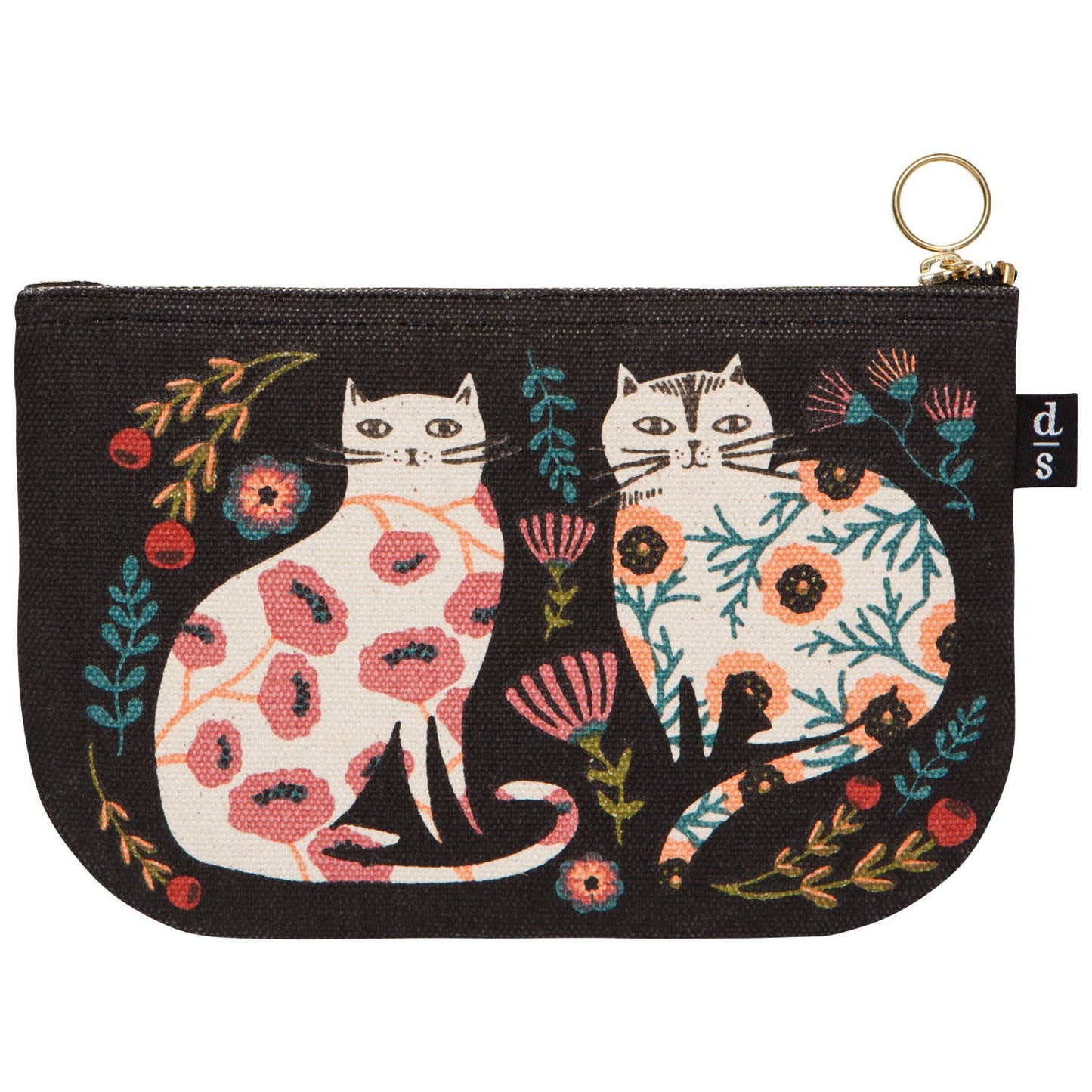 Catbloom Small Zipper Pouch - Cosmetic BagDanicaDTV2517DMisiyo Candle Co
