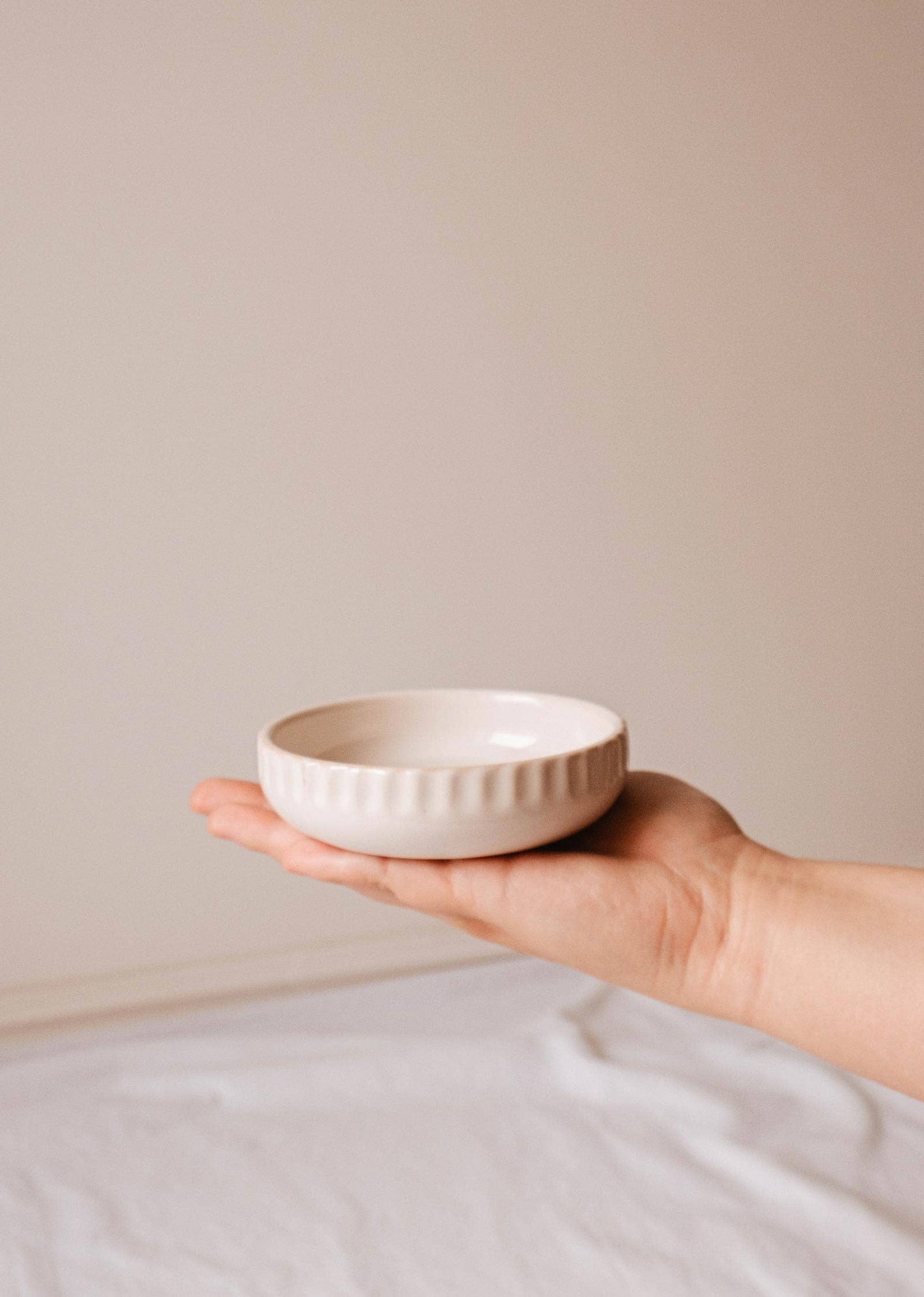 Ceramic Nest | pillar candle holder & decorative tray - Candle HoldersMimi & AugustLittle Ceramic NestMisiyo Candle Co