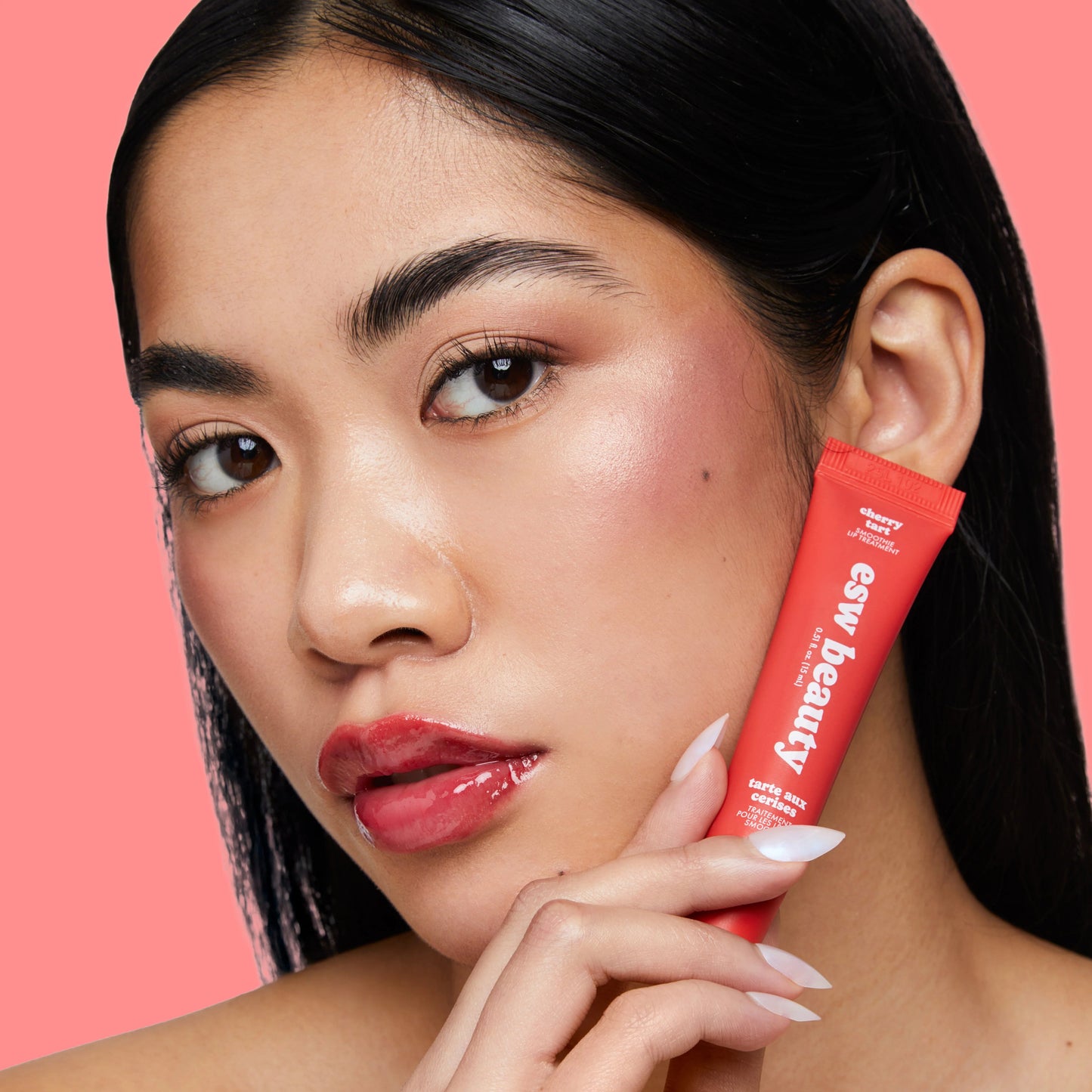 Cherry Tart Smoothie Advanced Smoothing Lip Treatment - Lip Balms & TreatmentsESW BeautyMisiyo Candle Co