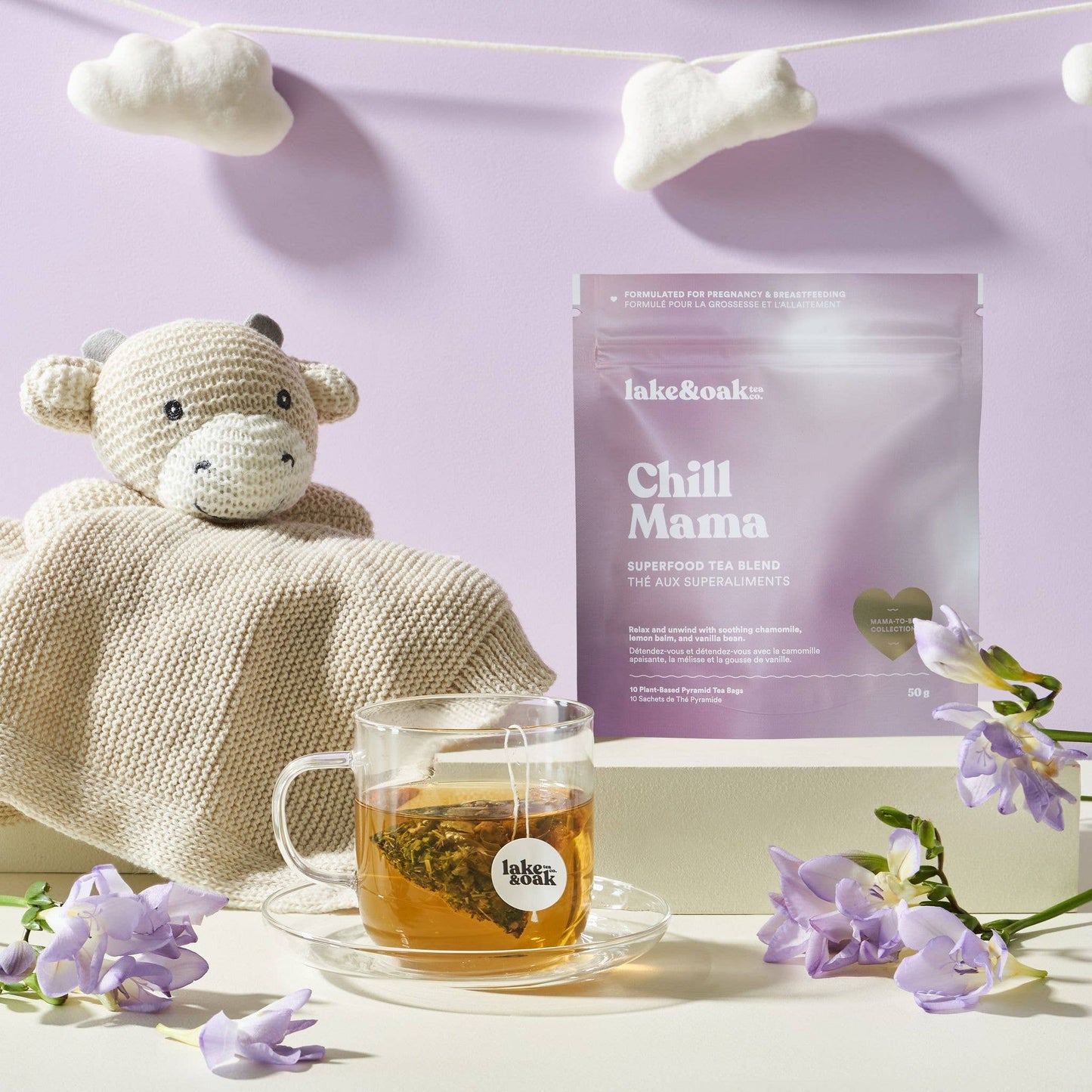 Chill Mama Organic Tea | Formulated for Pregnancy & Breastfeeding - Tea & LattesLake & Oak Tea Co.Misiyo Candle Co