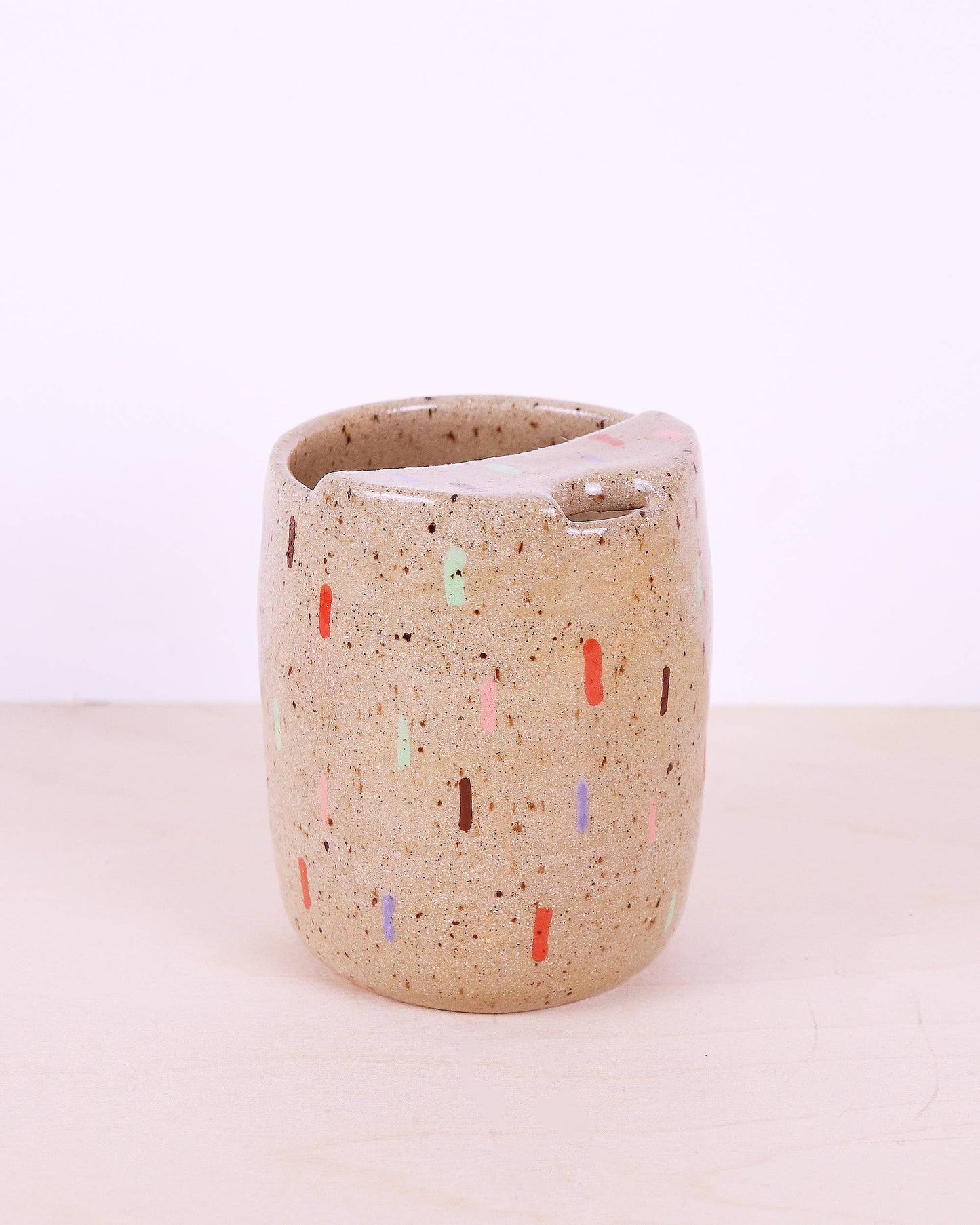 Confetti Travel Mug | handcrafted ceramics - MugNightshift CeramicsMisiyo Candle Co