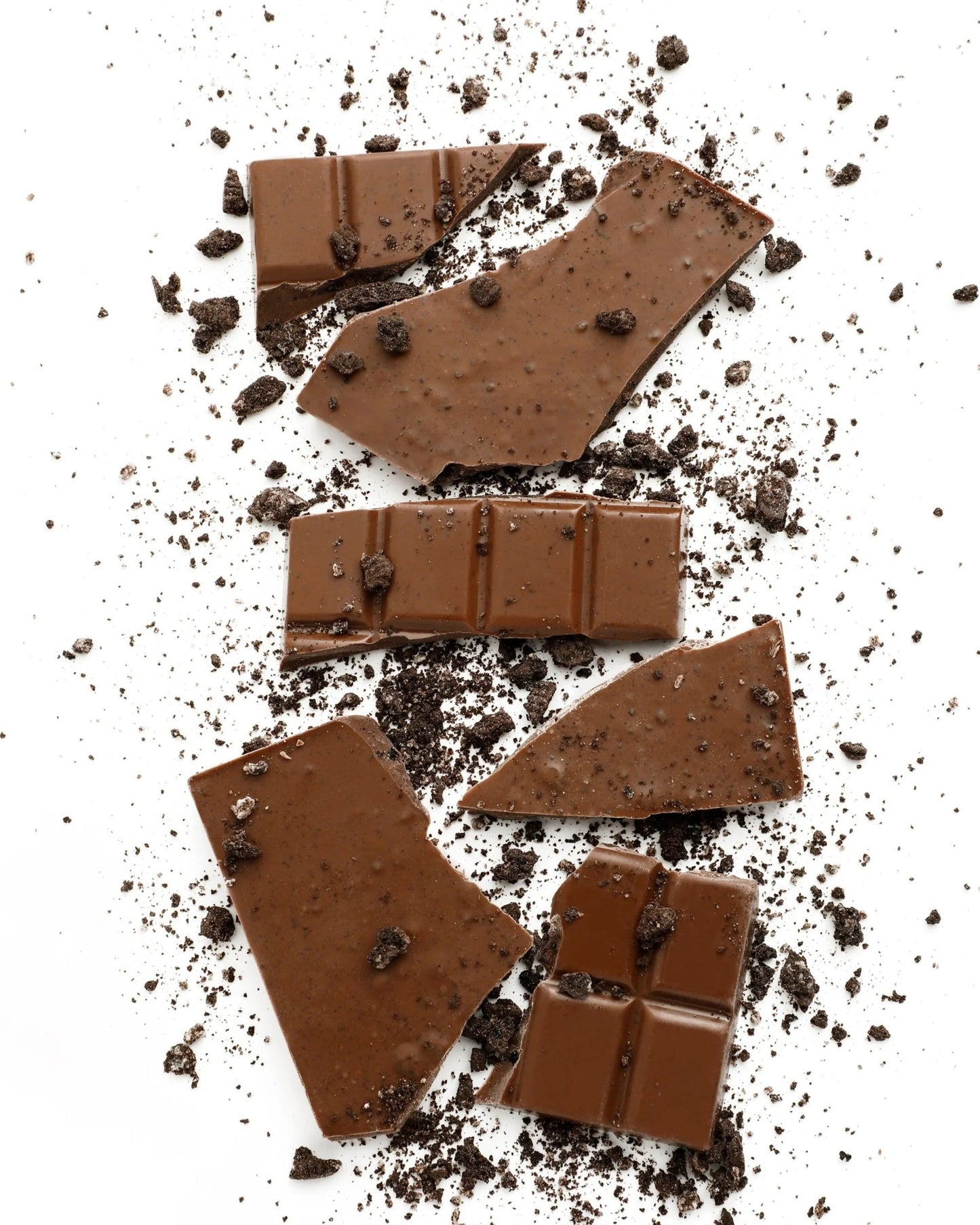 Cookies + Cream Milk Chocolate Bar - Artisan ChocolateOne More CocoaSQ8365344Misiyo Candle Co