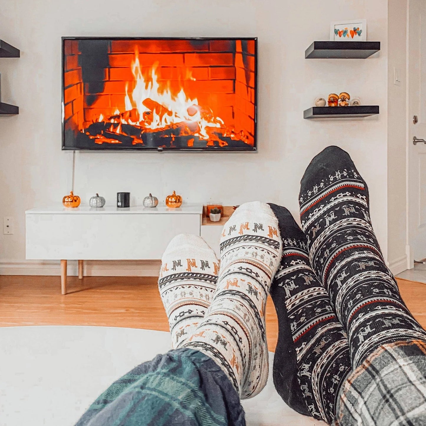 Cozy Alpaca Wool Socks - SocksPokolokoMisiyo Candle Co