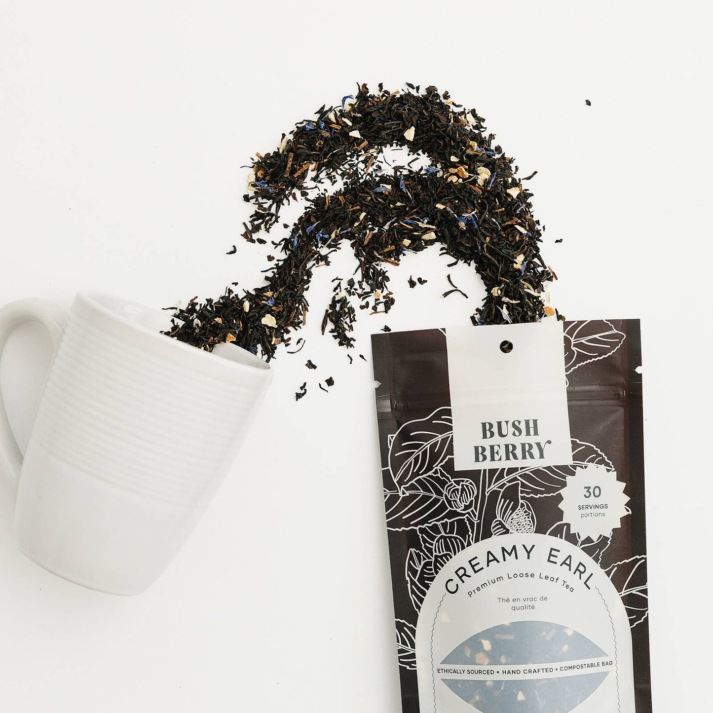 Creamy Earl Grey Tea | organic + loose leaf - Bush BerryT-CEG-WSSMisiyo Candle Co