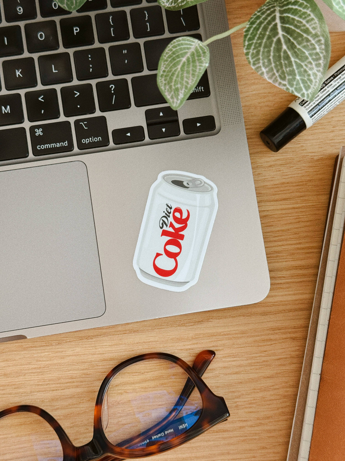Crispy Diet Cola Can | Soda Pop Drink Vinyl Sticker - StickersSimple WhimsyVS-166Misiyo Candle Co