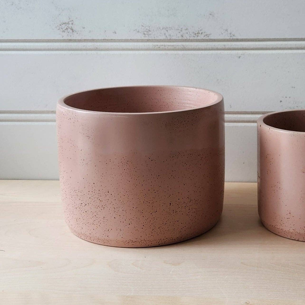 Cylinder Handmade Concrete Plant Pot | 7" - PlanterPlant 'er HereMisiyo Candle Co