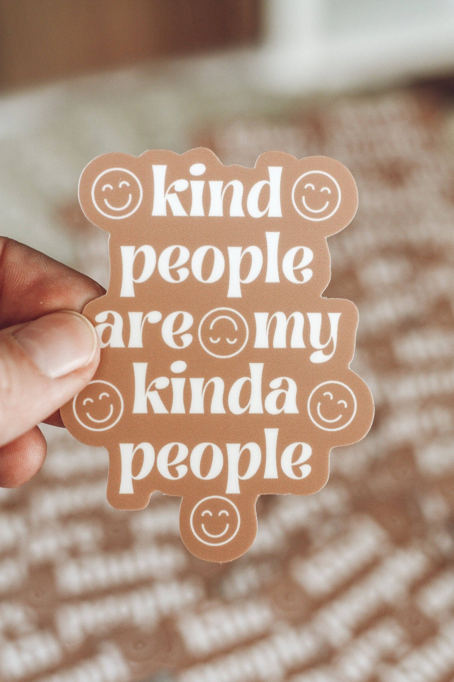 “Kind People are My Kinda People” Sticker