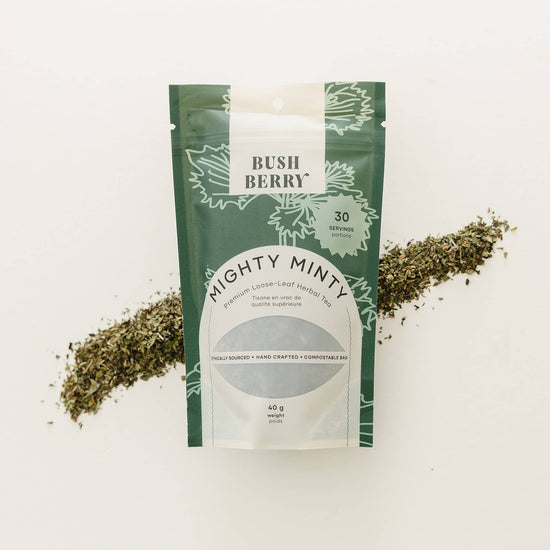 Organic Mighty Minty loose leaf tea