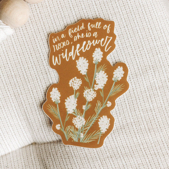 “She is a Wildflower" Sticker