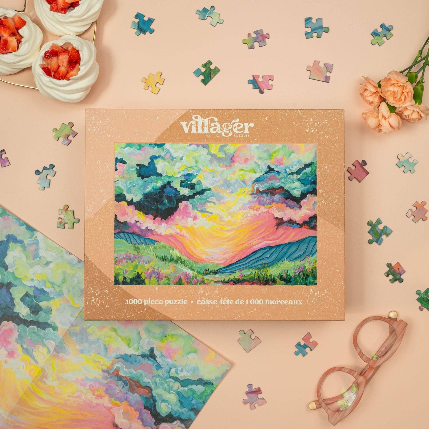 Daybreak 1000-Piece Puzzle | Designed in Ontario Canada - PuzzlesVillager PuzzlesVPDAYB01Misiyo Candle Co