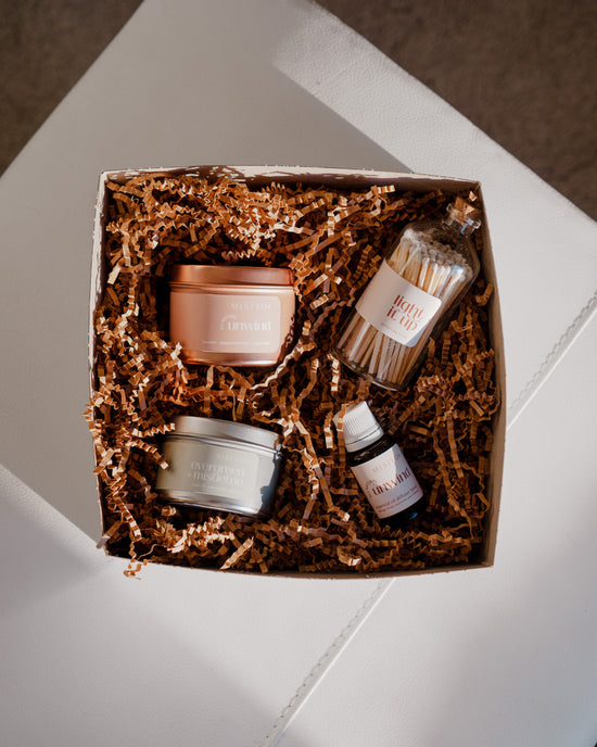 MINDFUL Gift Box | Candles + Diffuser Blend + Luxe Matches