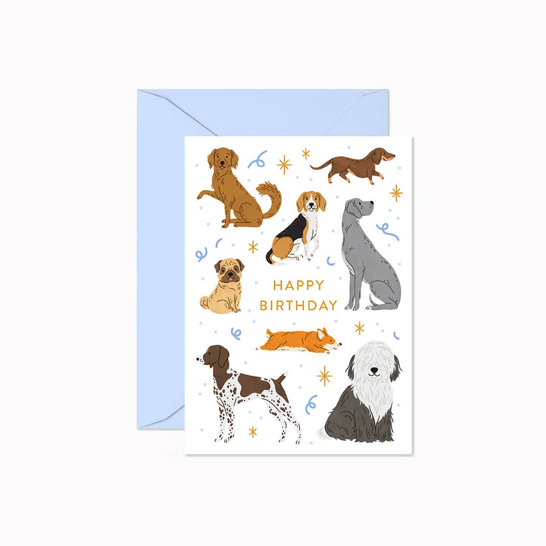 Dog Birthday | Mini Card - Greeting & Note CardsLinden Paper Co.MC025Misiyo Candle Co