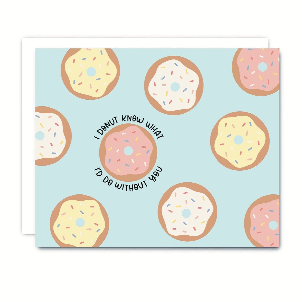 Donut | Friendship Blank Greeting Card - Greeting & Note CardsPrairie Paper CoGC-AO01Misiyo Candle Co