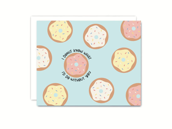 Donut Greeting Card