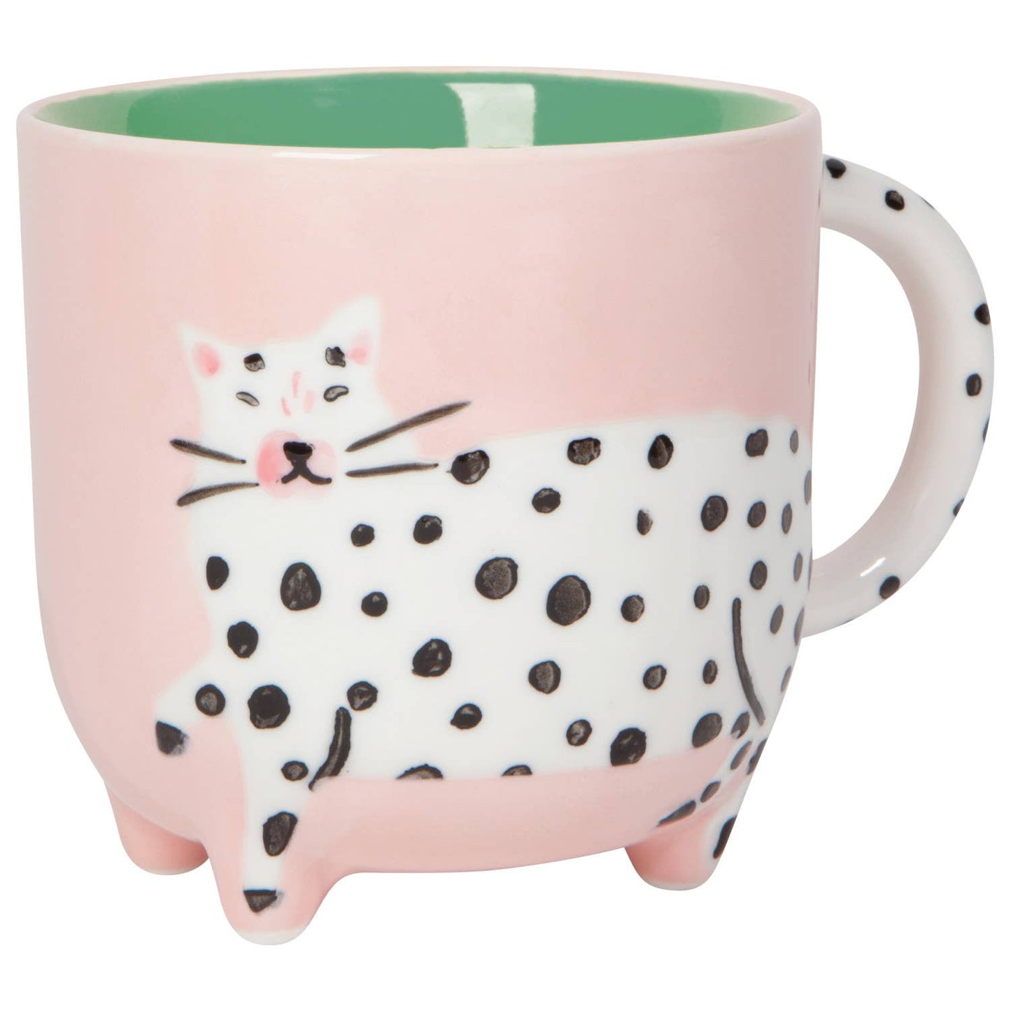 Dotty Cat Critter Mug - MugDanicaJMG2623DMisiyo Candle Co