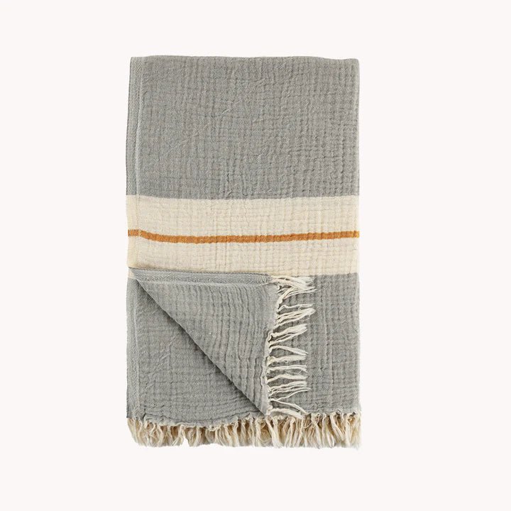 Dove Turkish Cotton Crinkle Towel - TowelsPokolokoTATC3Misiyo Candle Co