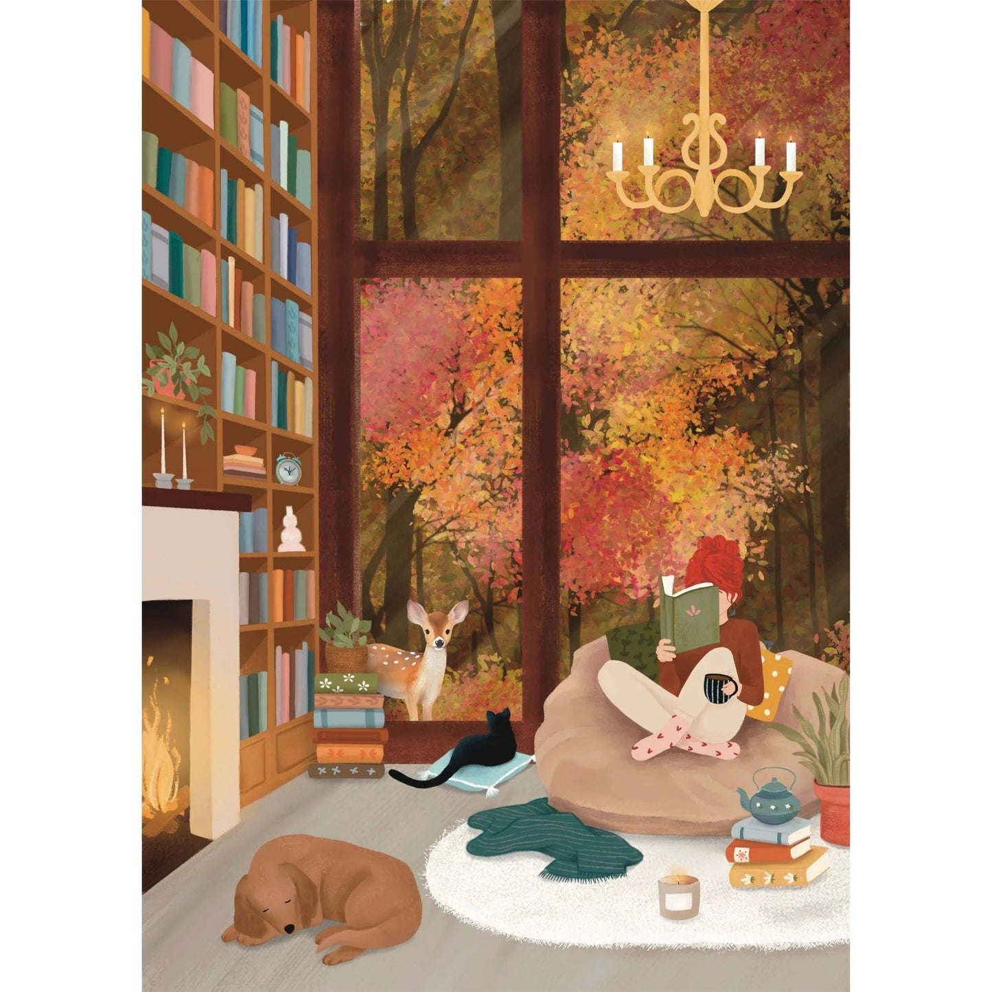 Dream Library 1000-Piece Puzzle | Designed in Canada - PuzzlesVillager PuzzlesMisiyo Candle Co